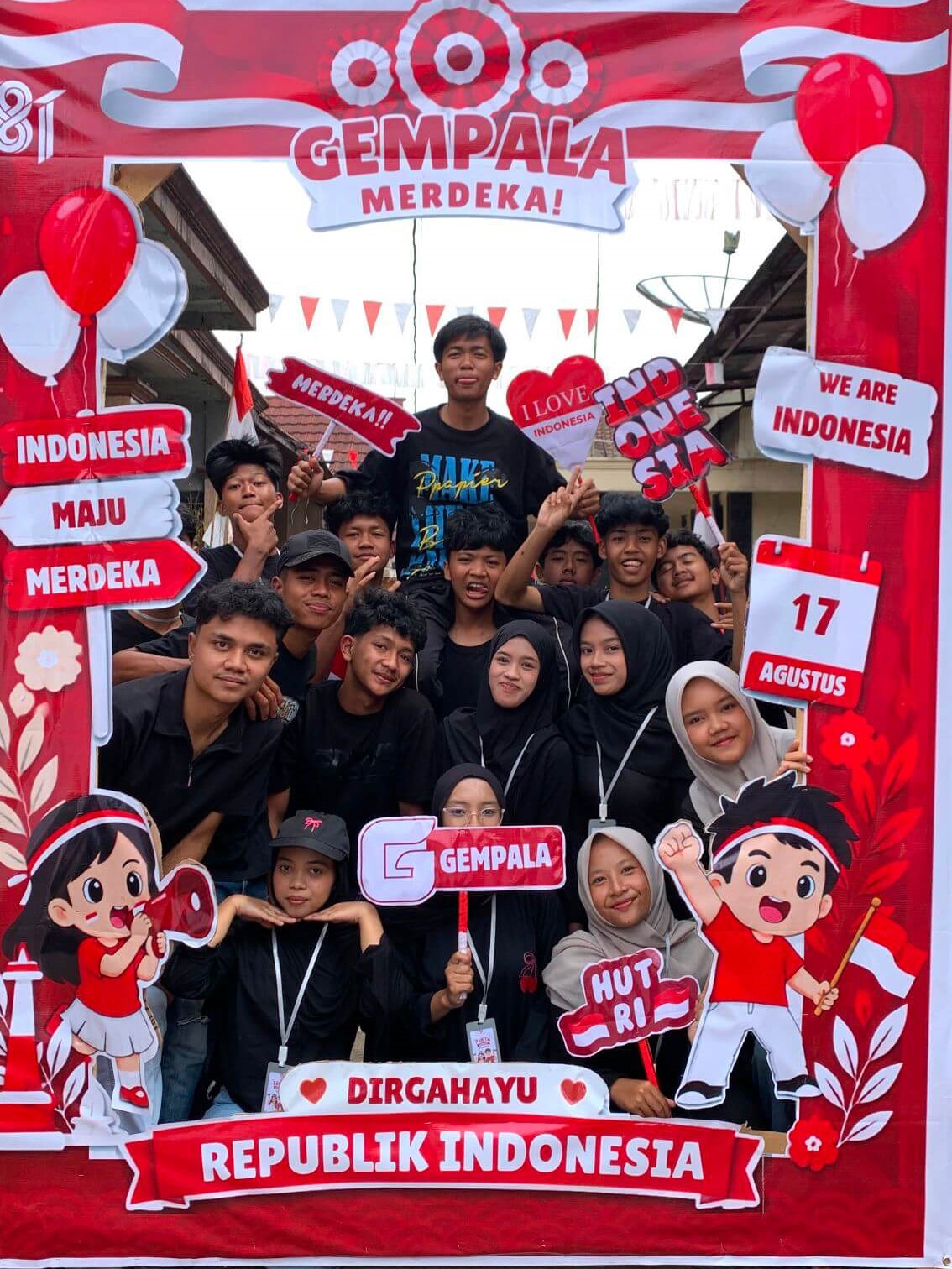 Dokumentasi Semarak HUT RI bersama Gempala